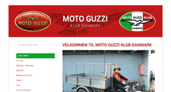 Desktop Screenshot of motoguzzi.dk