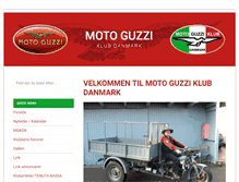 Tablet Screenshot of motoguzzi.dk